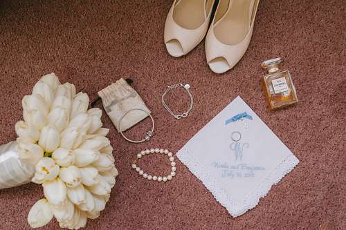 Bride Getting Ready