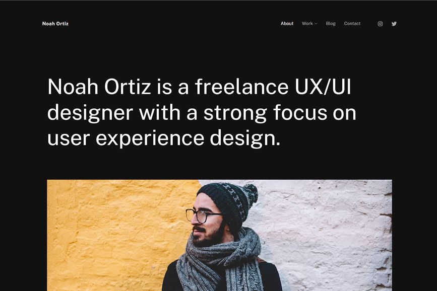 Portfolio-Website-Themen