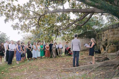 Wedding Ceremony at Illoura Reserve
