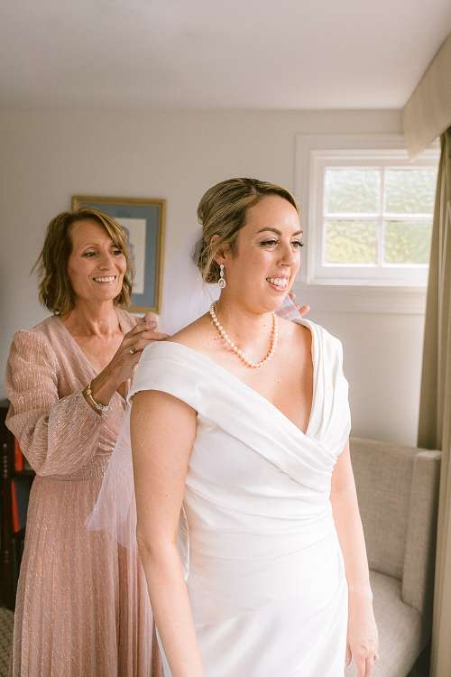 Bride Getting Ready