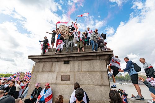 Tommy Robinson “Unite the Kingdom” march defending free speech, London, UK