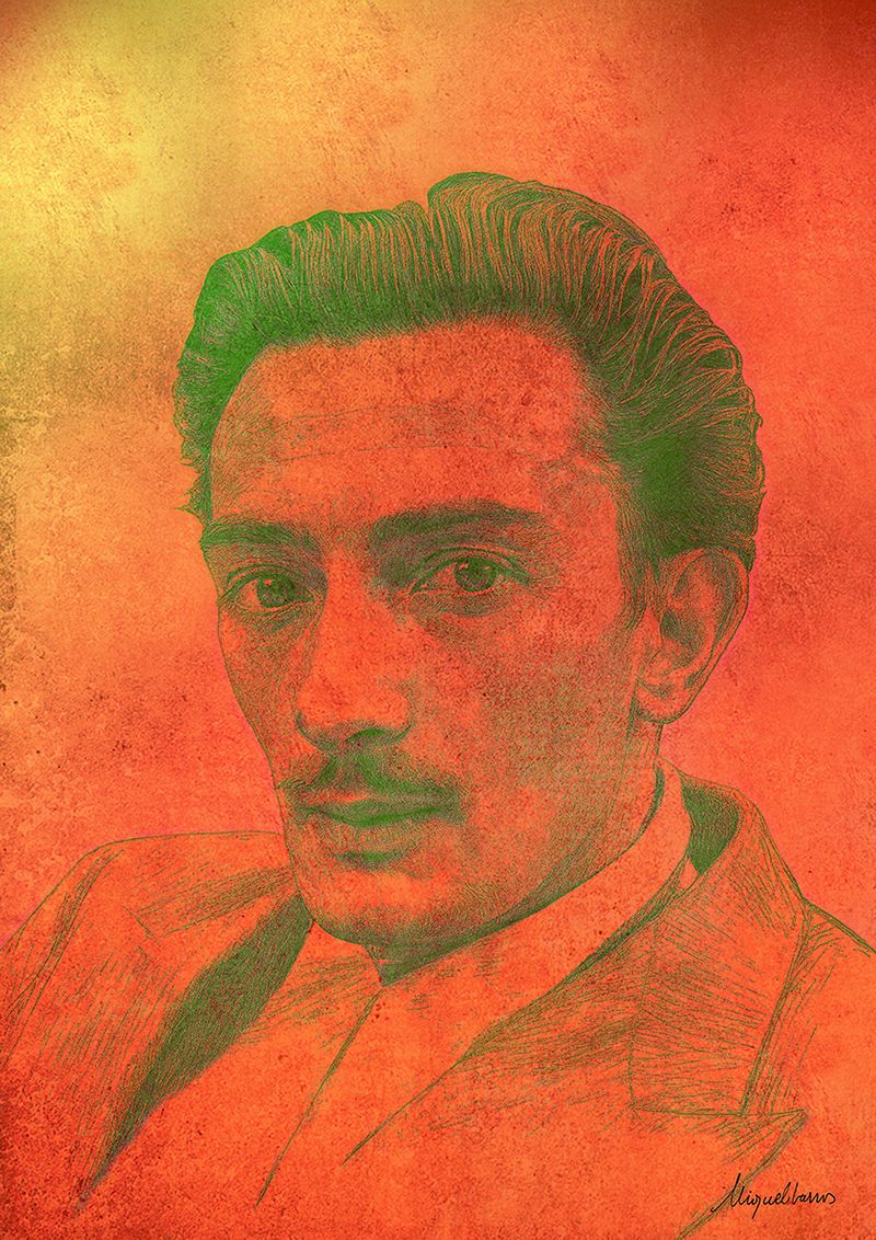 Magical Surrealism, Salvador Dalí Portrait