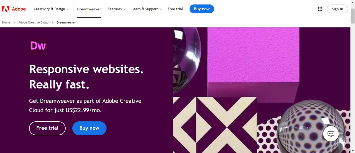 Adobe Dreamweaver