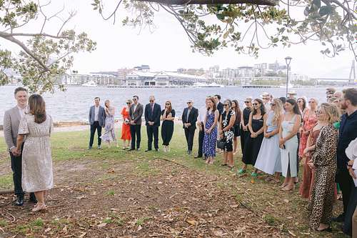 Wedding Ceremony at Illoura Reserve
