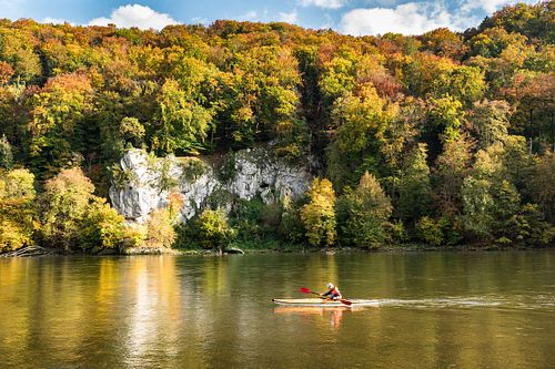 Die Donau bei Kelheim