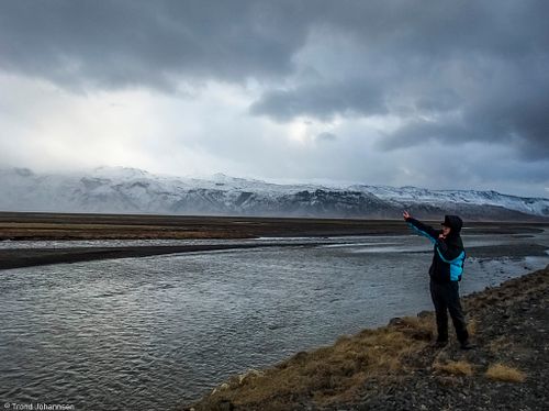 During a volcanic eruption, with a massive ash cloud, the weather can change rapidly