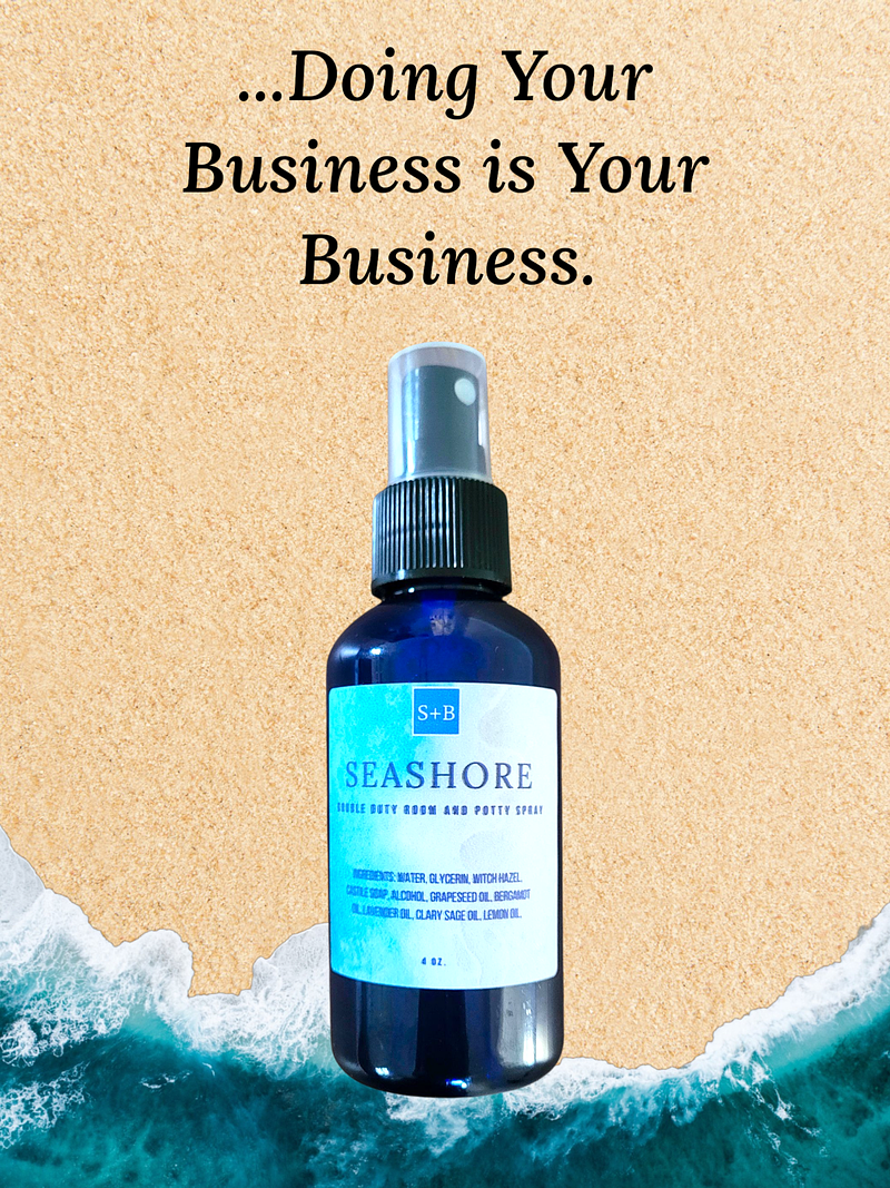 Seashore Double Duty Room and Toilet Spray