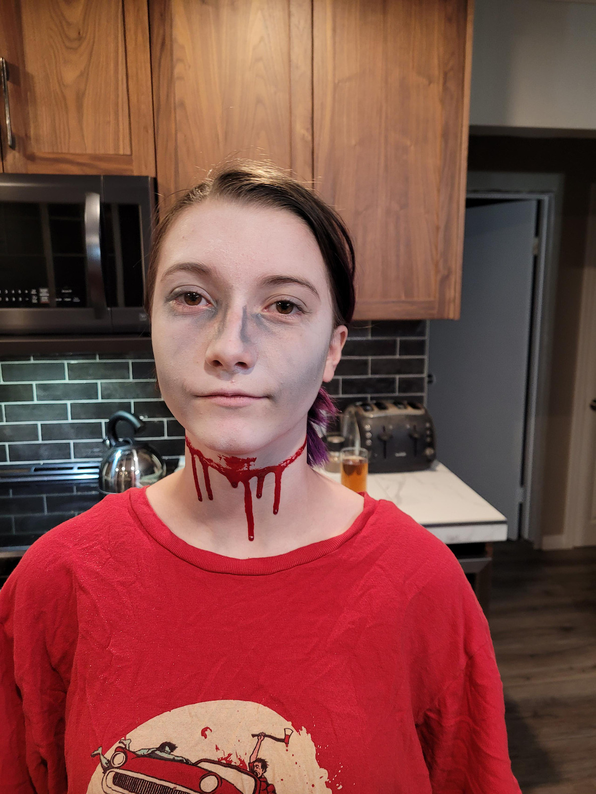Conceptual Portraiture - Severed Head Makeup