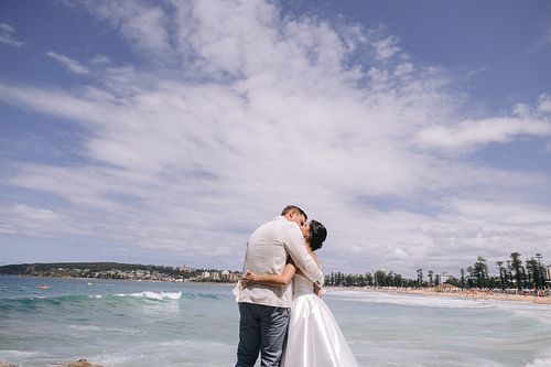Bridal Portraits at Queenscliff, Manly