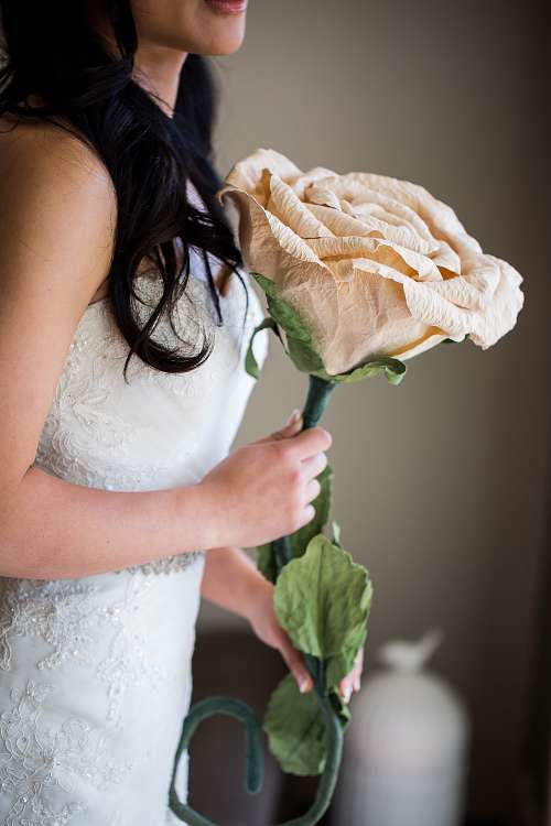 Bride Getting Ready