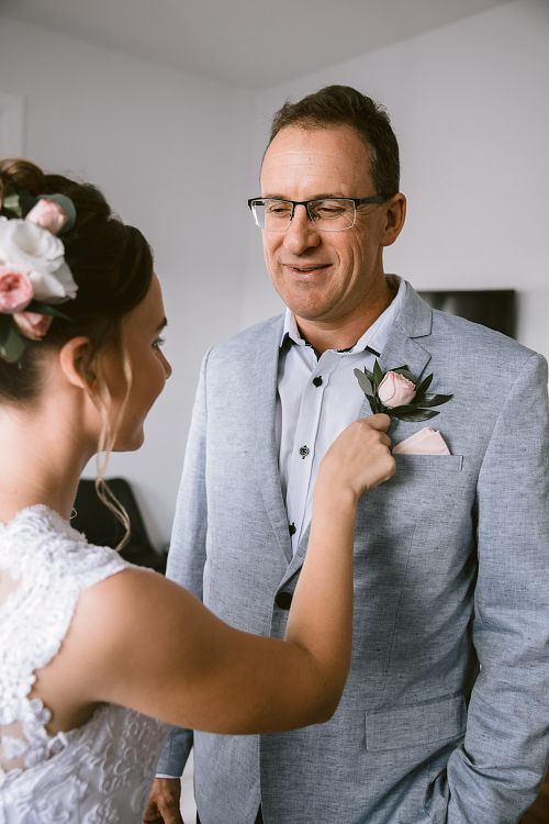 Bride Getting Ready