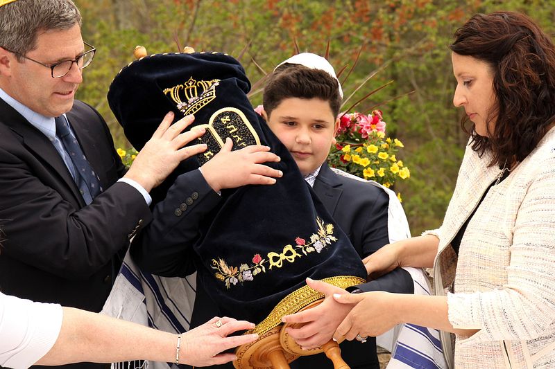 Outdoor Bar Mitzvah in Acton