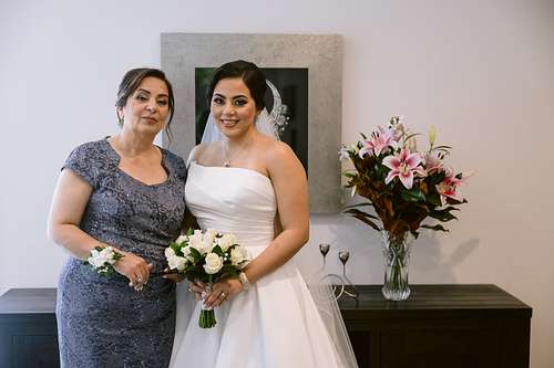 Bride Getting Ready