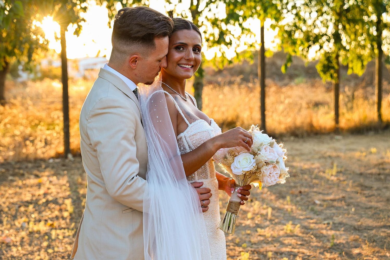 Wedding photo of Raquel and João