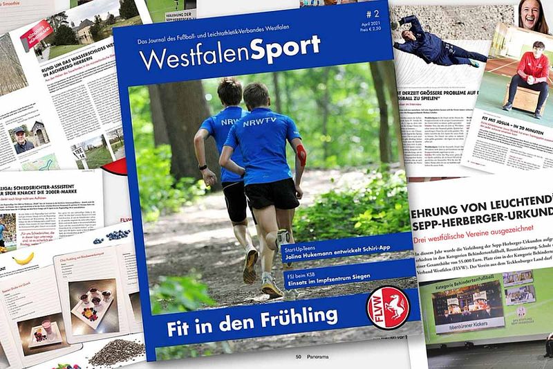 Ibbenbürener Kickers im WestfalenSport 2/2021