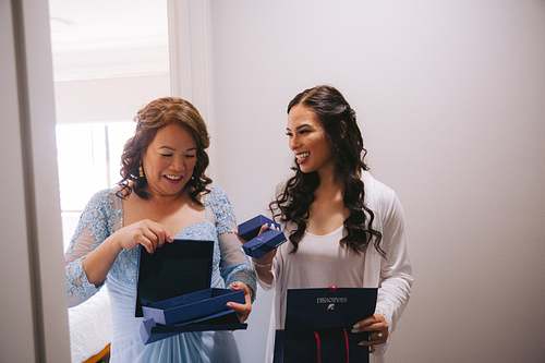 Bride Getting Ready