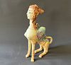 Sphynx, ceramic sculpture