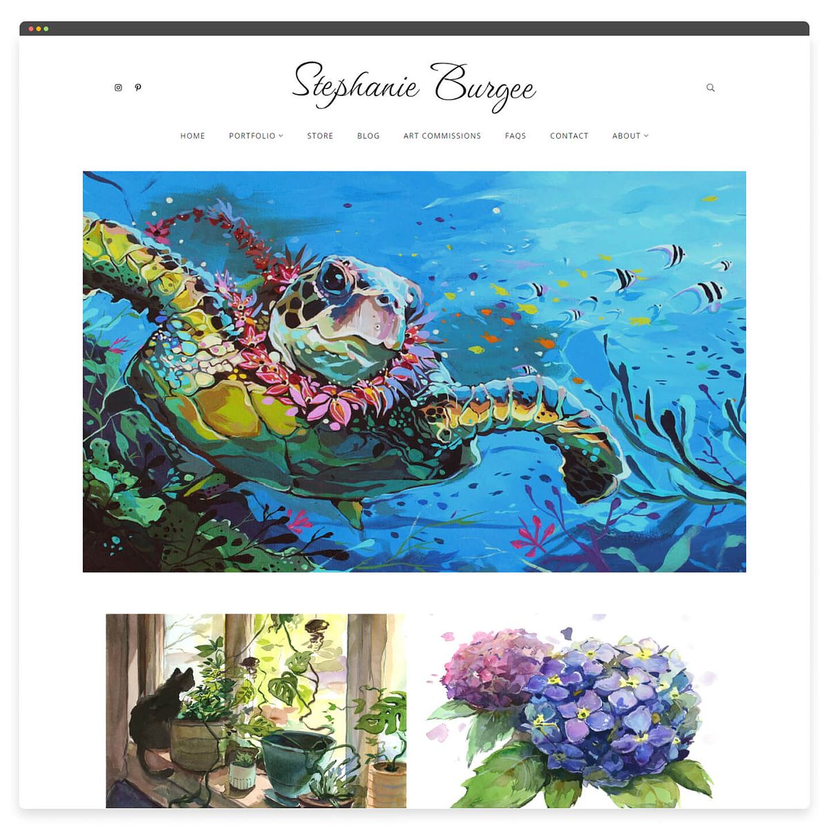 Stephanie Burgee Artist Portfolio