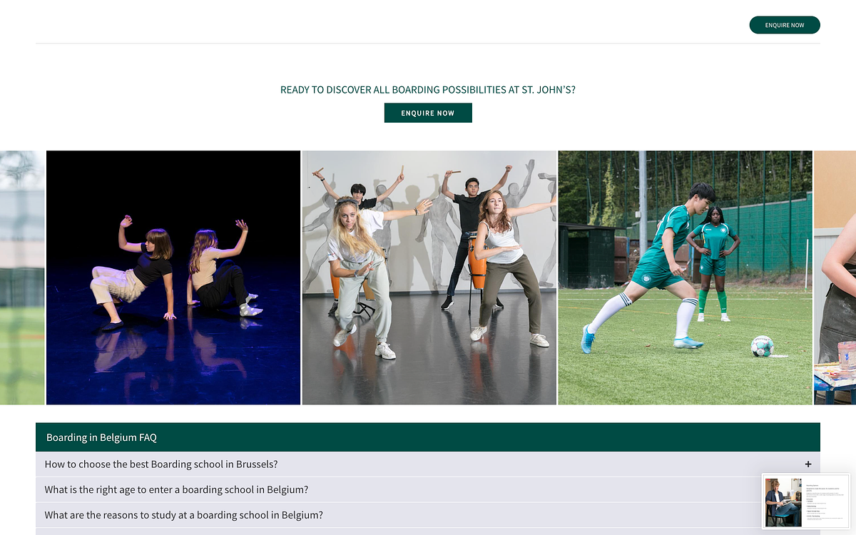 Documentary style comm.