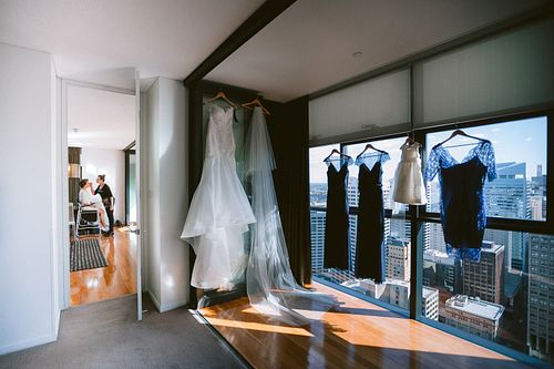 Bride Getting Ready