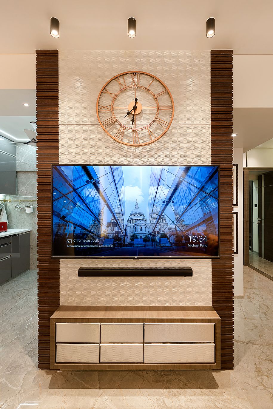 Interior Photography : Wall unit interior design