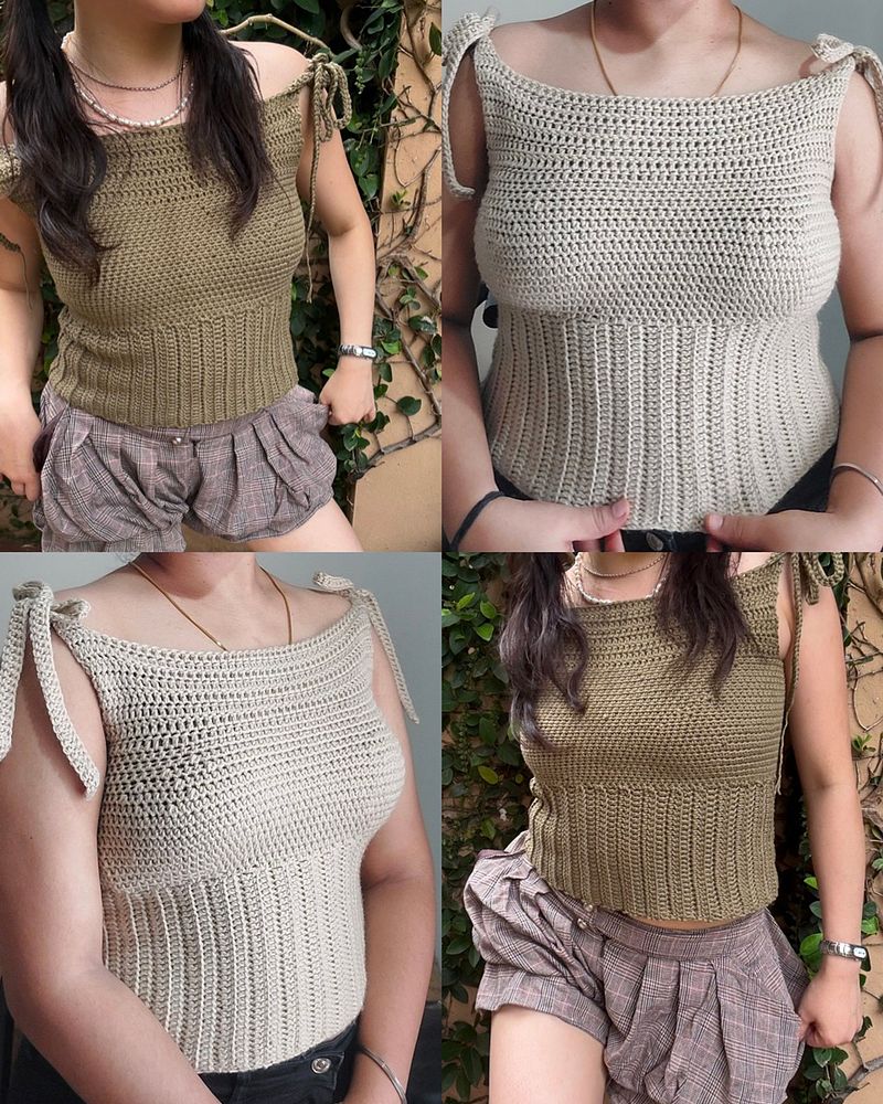 Junie Top- 2 in 1 crochet pattern