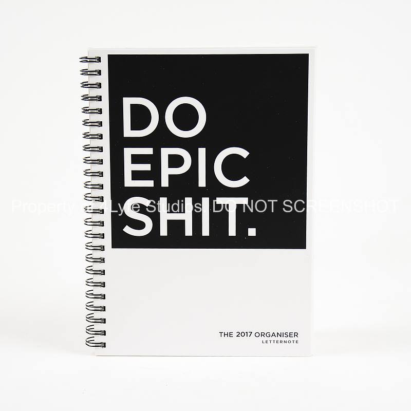 DO EPIC SHIT - 2017 ORGANISER