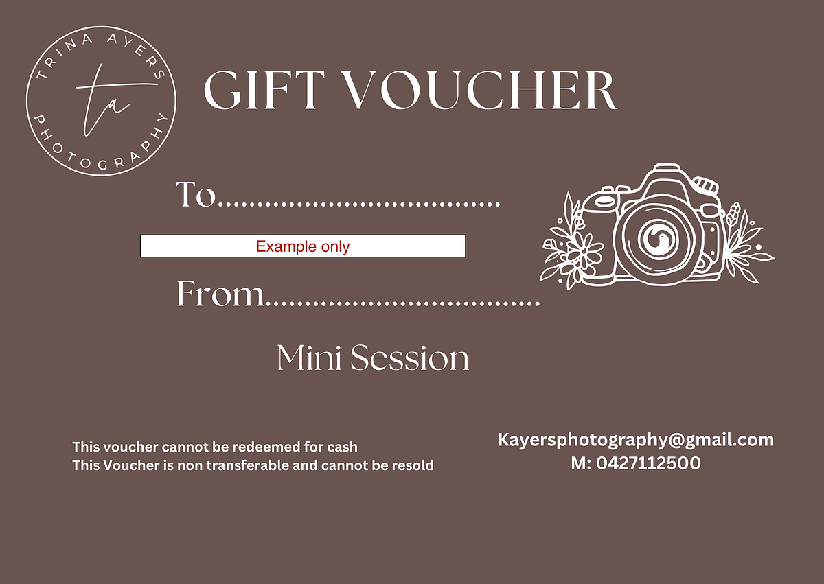 MINI SESSION VOUCHER