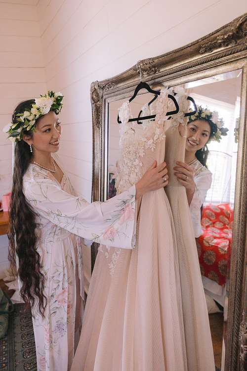Bride Getting Ready