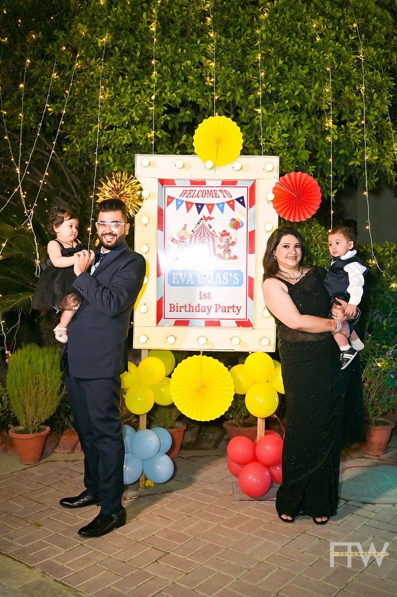 Eva & Jas 1st Bday - Twins