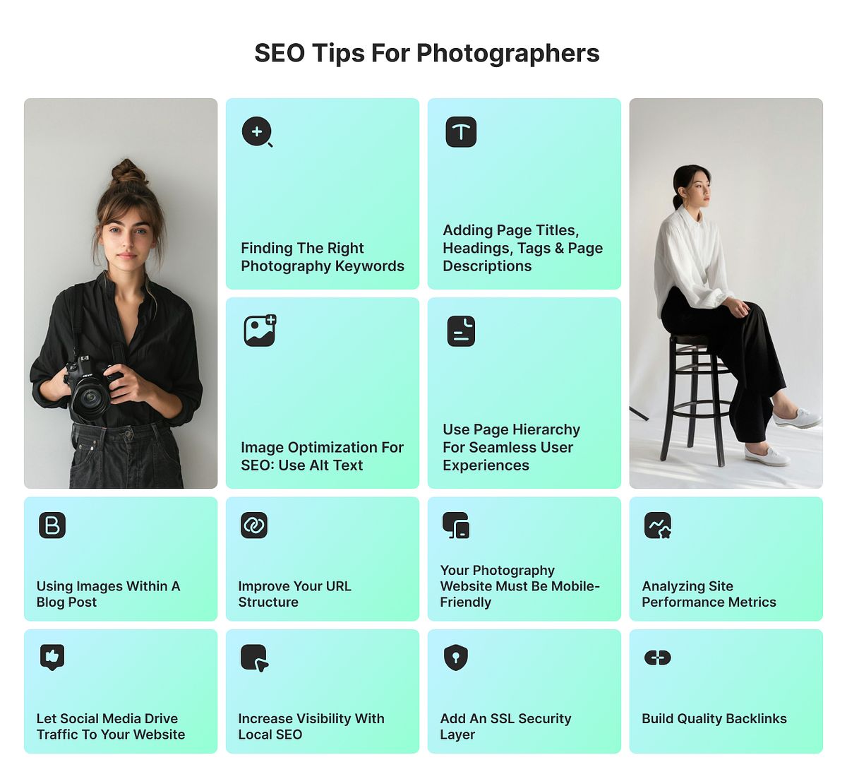 Image showing SEO tips for photographers