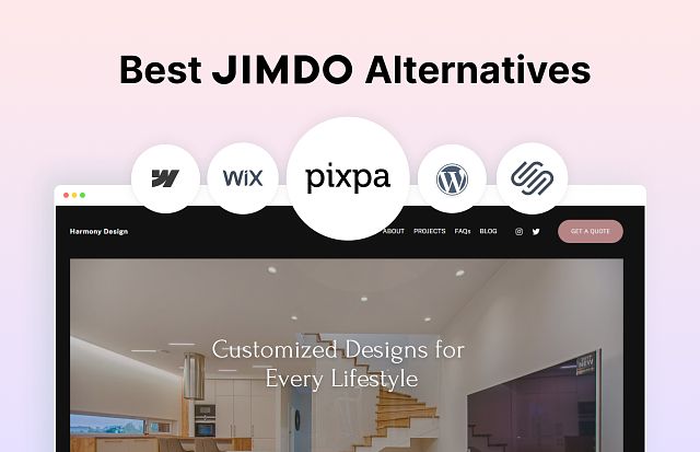 Las 13 mejores alternativas a Jimdo en 2025