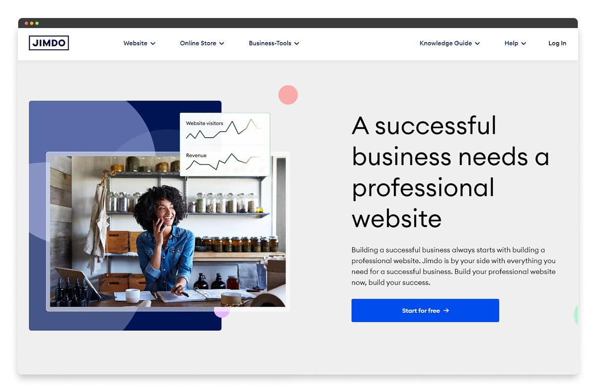 Jimdo Website Builder