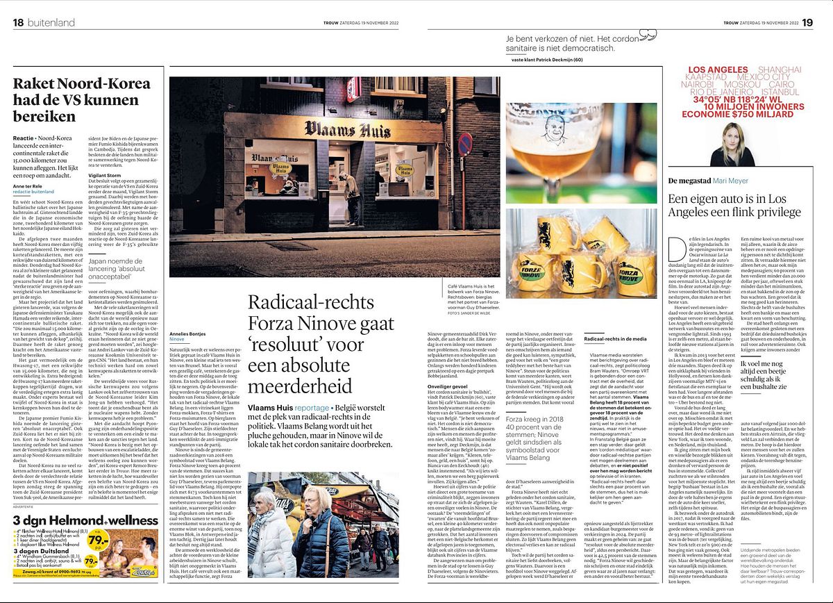 extreme right in Flanders and the Cordon Sanitaire or Trouw.nl