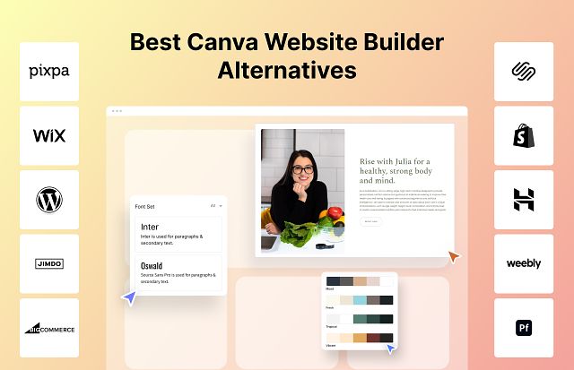 12 Best Canva Website Builder Alternatives for Creatives