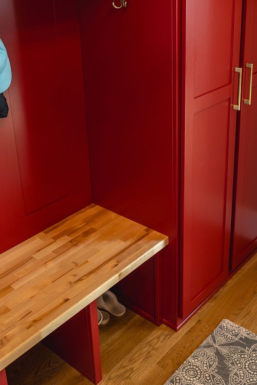 Mudroom bench