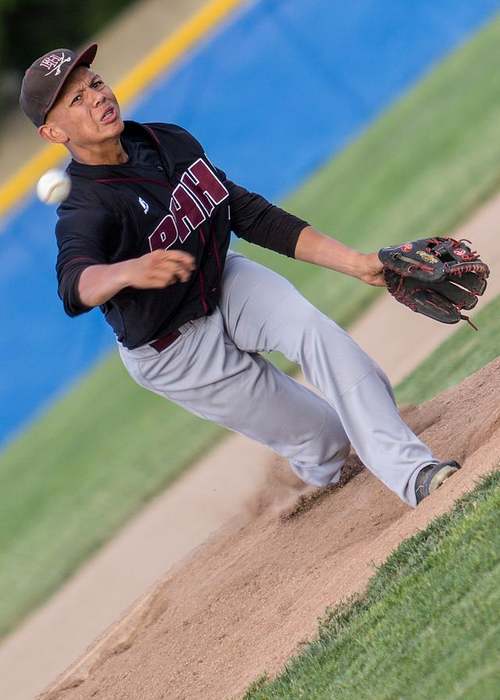 Baseball pitcher by Trusbus Photography