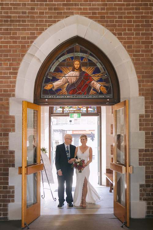 Church Wedding Ceremony at St Matthews Anglican Church