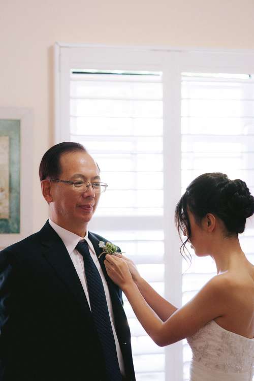 Bride Getting Ready