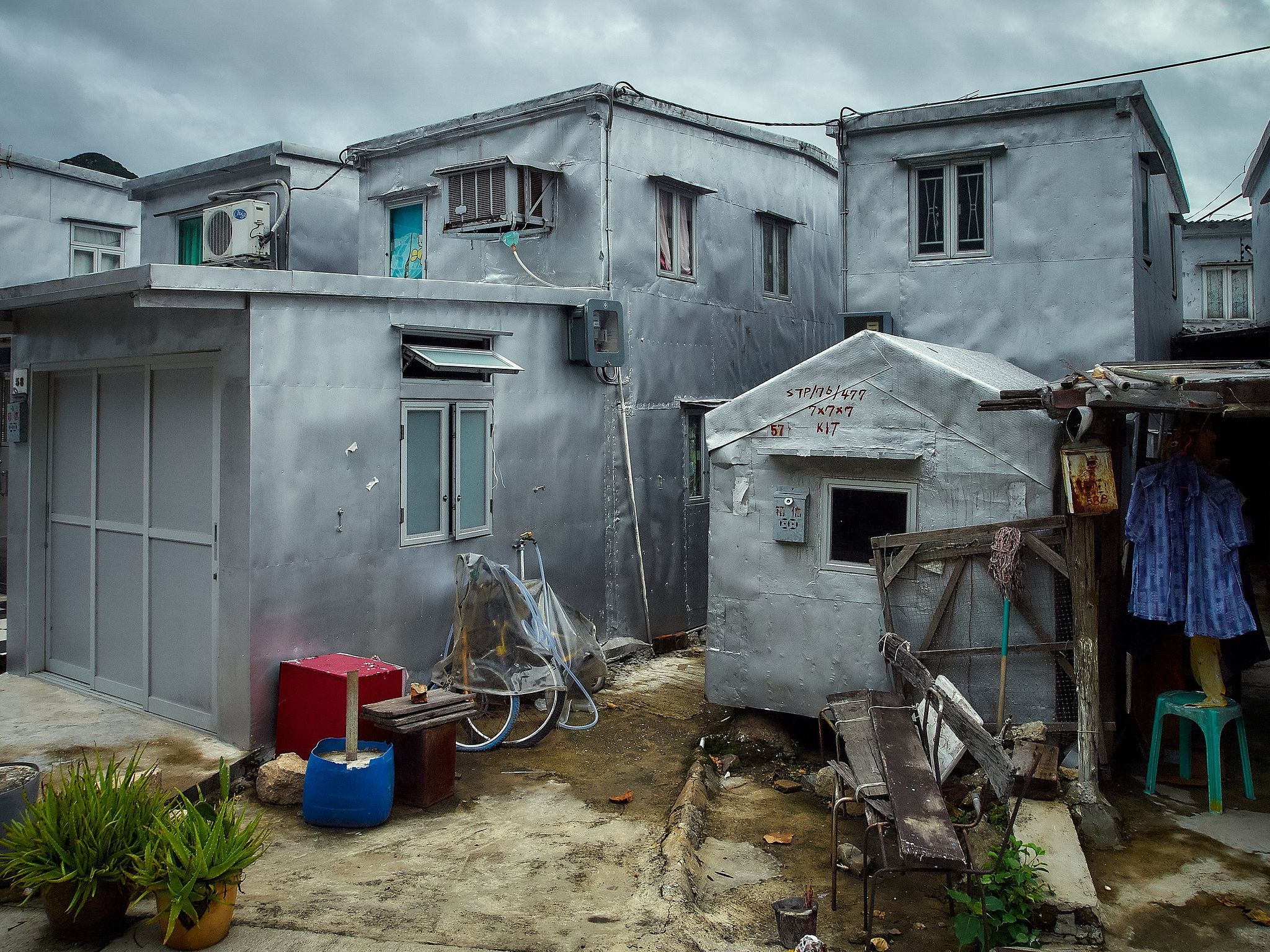 Sheet Metal Homes in Tai O - Hong Kong, China