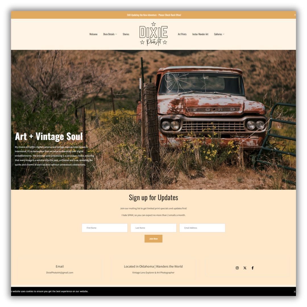 Portfolio de photographies de voyage de Robert Dixie Trawick