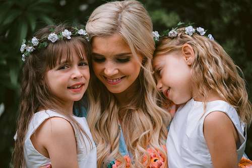 Bride Getting Ready
