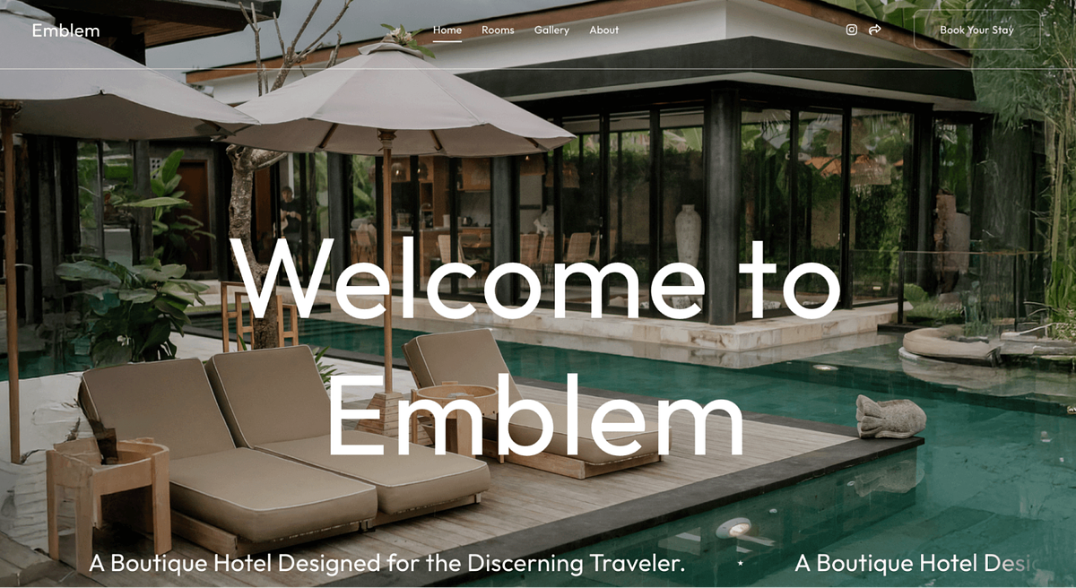 Emblema Pixpamodello di sito web immobiliare di