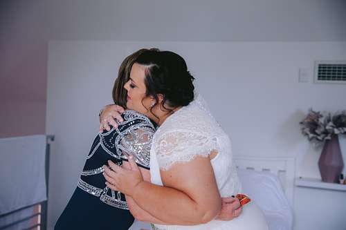 Bride Getting Ready