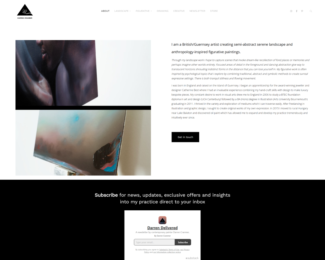 Darren Cranmer - Figurative Painting Portfolio works