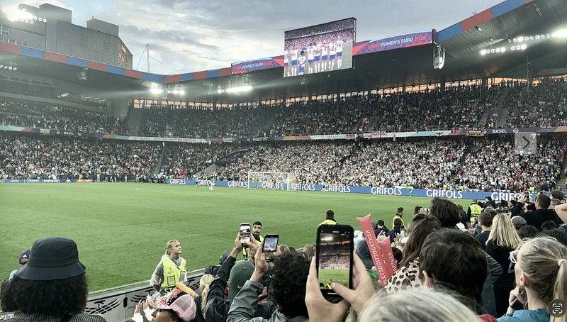When the Women's EUROs came to Basel