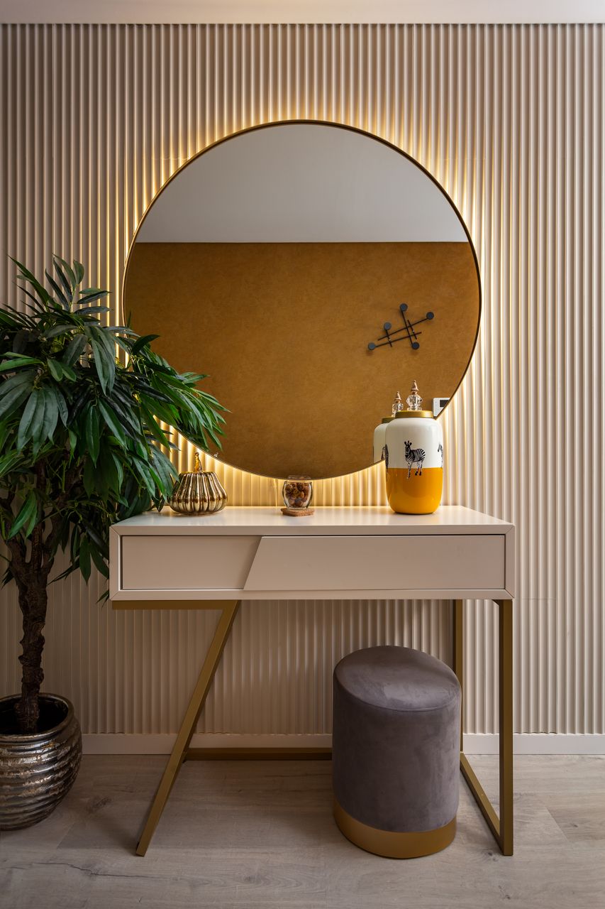 Fotografia de no Apartamento Montijo, destacando a decoração com Estilo Africano.