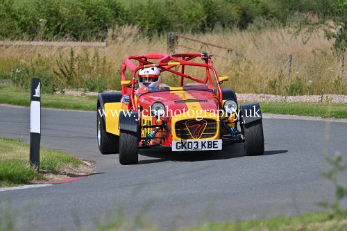 Caterham 7 Roadsport driven by Philip Matchwick