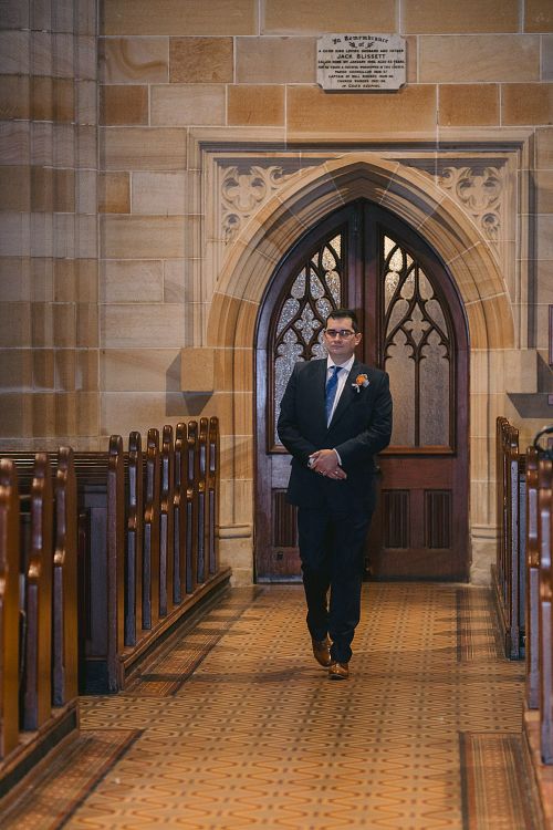 Church Wedding Ceremony at St Philip's Anglican Church