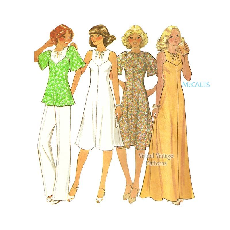 knee length dresses for ladies 1970s Vintage McCall's Sewing Pattern 3744 Uncut Toddler Girls Dress 6   Vintage4me2